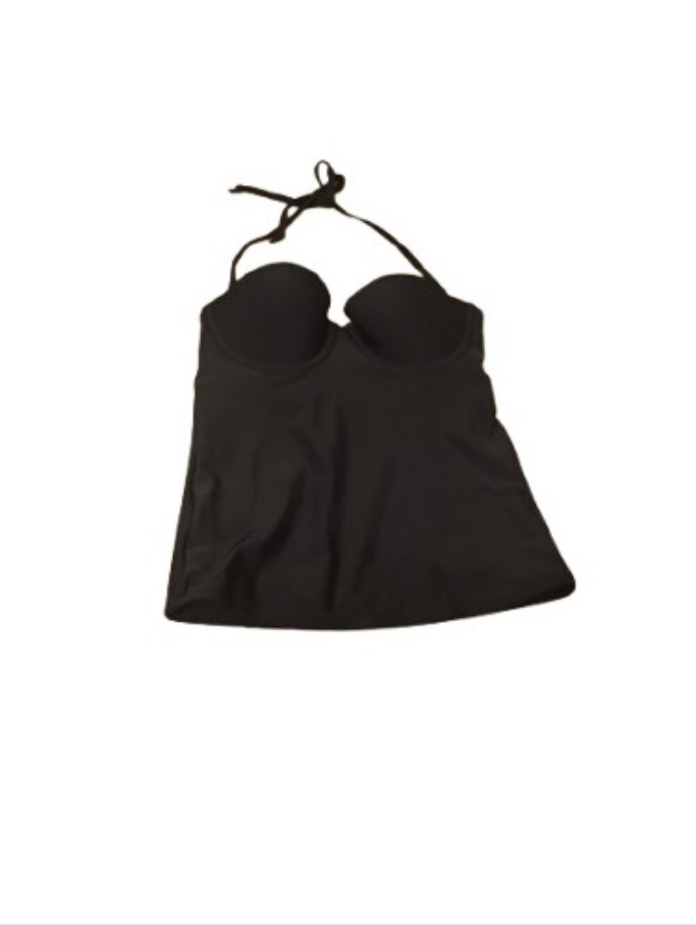 NWT Old Navy Halter Black Tankinu Top Sz XS